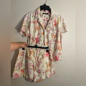 Lauren by Ralph Lauren Floral Pajama set